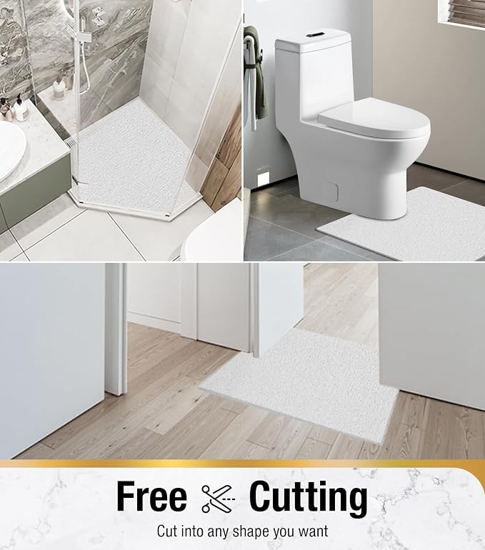 HITSLAM Square Shower Mat Non Slip, Bath Tub Mat - Image 5