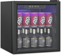 Compact Beverage Refrigerator, 60 Can/1.3 Cubic Feet Fridge by Erivess