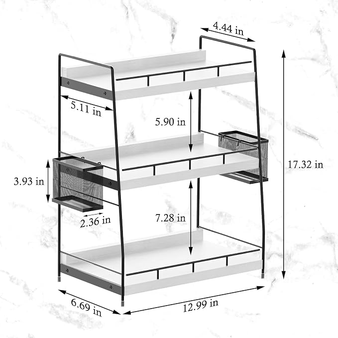 Bathroom Counter Organizer, Bathroom Countertop Organizer - Image 3