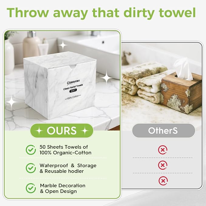 Classycoo Disposable Face Towel Holder - Image 4