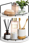2 Tier Bathroom Counter Organizer, Bathroom Counter Tray and Vanity Organizer by Alytree