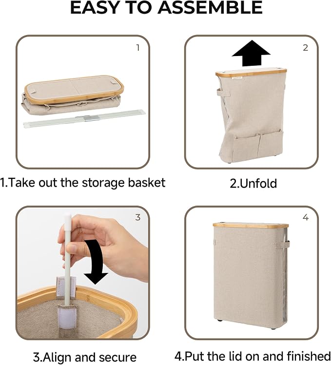 StorageWorks Toilet Paper Storage Baskets - Image 7