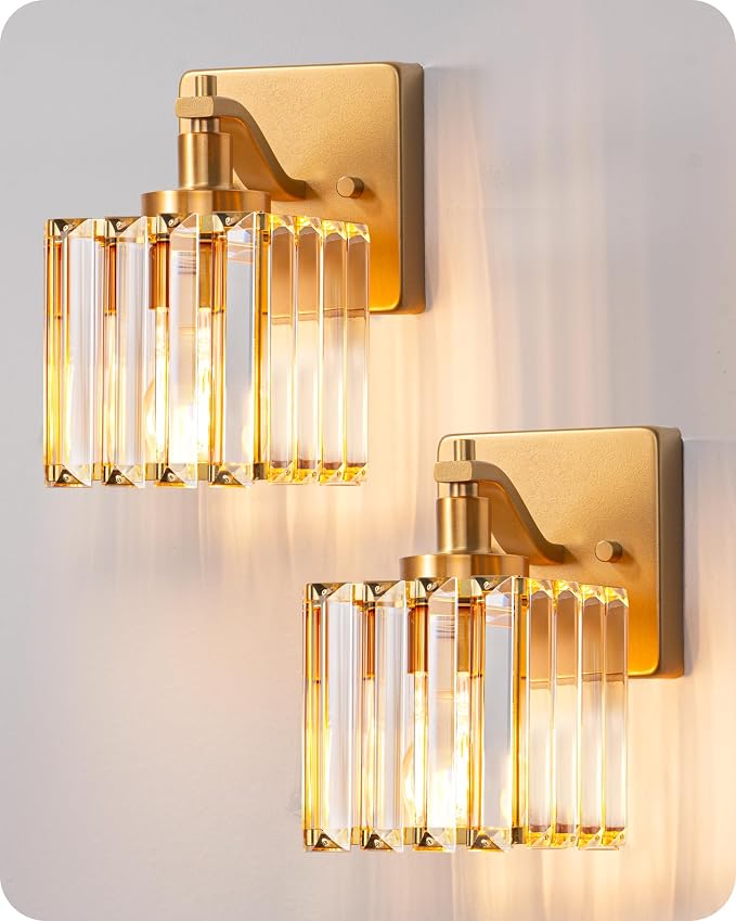 EDISHINE Hardwired Bathroom Vanity Light, Modern Bathroom Lighting Fixtures by EDISHINE