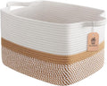 Goodpick Woven Storage Baskets for Organizing, Cotton Rope Organizer for Home by Goodpick