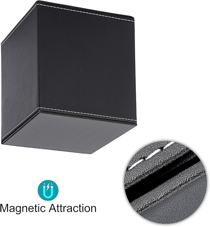 Sumnacon Square Leather Tissue Box Cover - Image 7