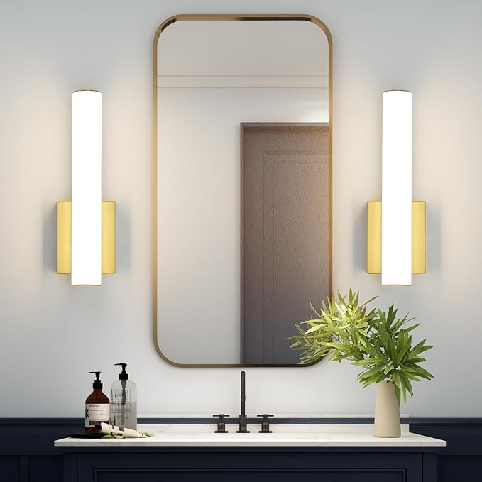 15.7 Inches Modern Bathroom Led Wall Sconces, 18W 3000K Hardwired Wall Light - Image 3
