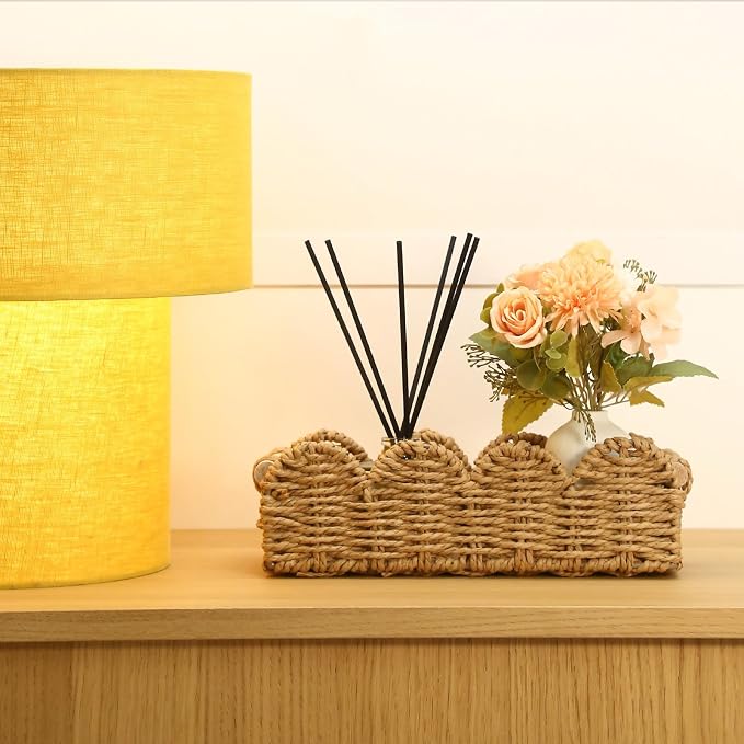Paper Rope Storage Basket Set of 2 - Image 6
