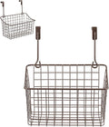 Spectrum Medium Cabinet Door Wire Basket Grid Over Cabinet Organizer Bronze by Spectrum