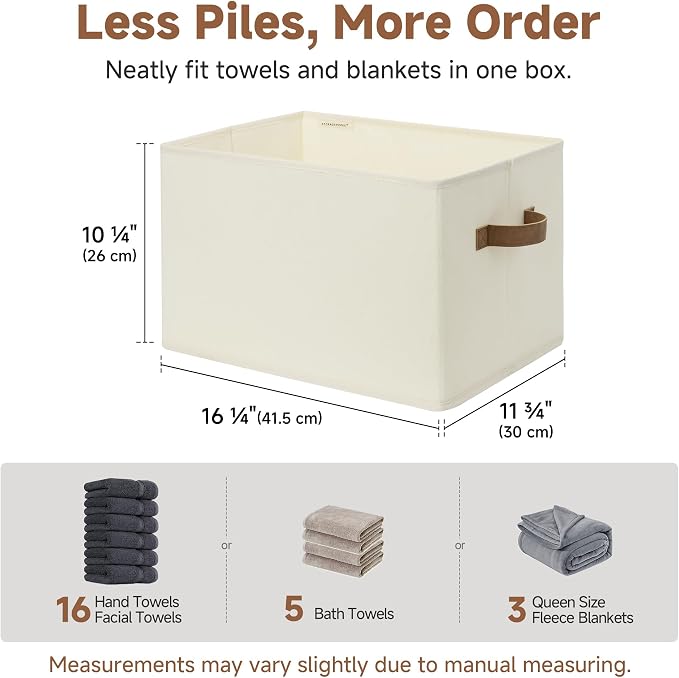 StorageWorks Foldable Storage Bins - Image 3