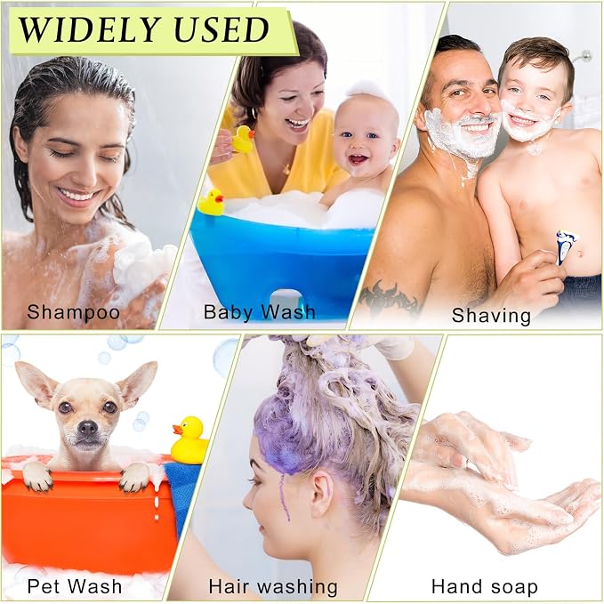 70 Pcs 2 oz Plastic Foam Soap Dispensers Refillable Lash Shampoo Bottles - Image 7