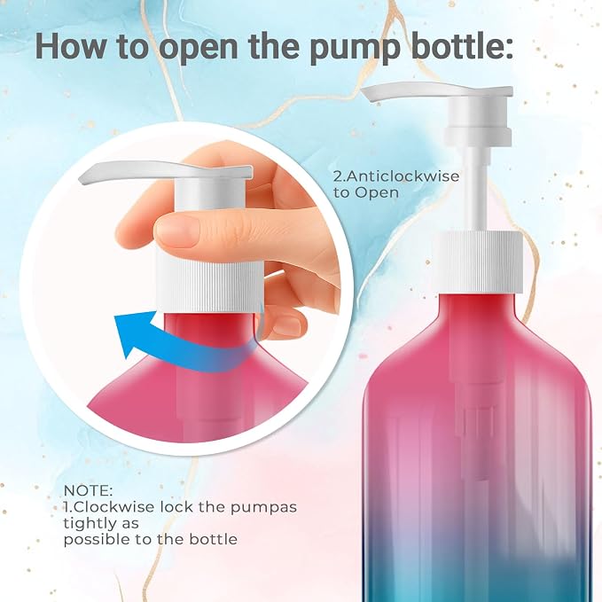 500ml Refillable Plastic Bottles - Image 2