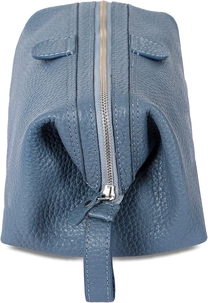 KomalC Premium Buffalo Leather Toiletry Bag - Image 8