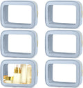 6PCS Clear Toiletry Bag, TSA Approved Travel Pouch by YOPCDJ