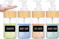 Segbeauty Foaming Hand Soap Dispenser Set, 4 Packs 16.9oz Farmhouse Decor by Segbeauty