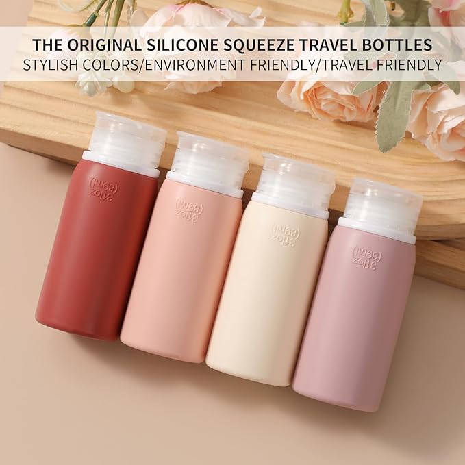 Muslish 21 Pack Travel Bottles for Toiletries, Leak-Proof TSA Compliant - Image 2