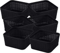 Simplify 6 Pack Organizing Set | Square Bins | Multipurpose | Office | Desk | by Simplify