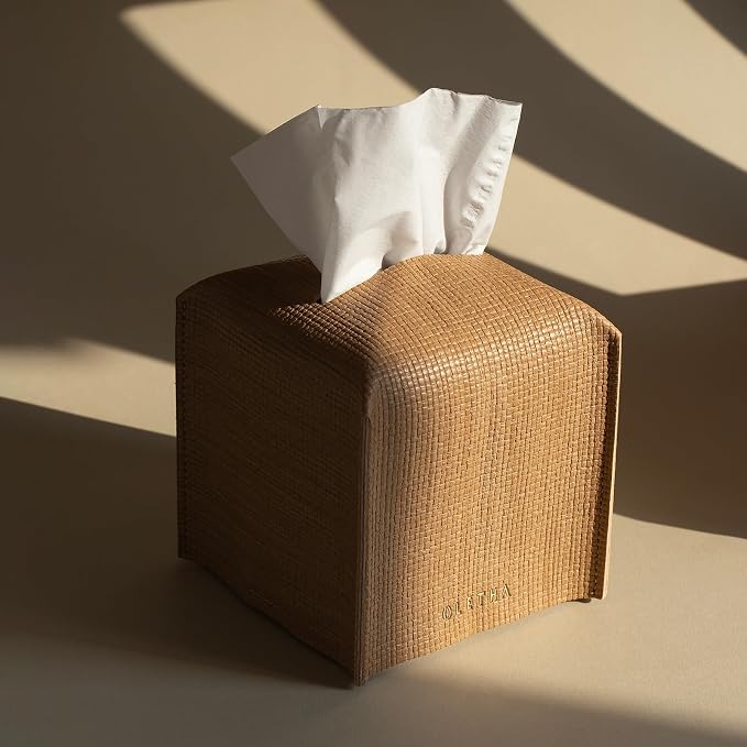 OLETHA Square Tissue Box Cover - Image 2
