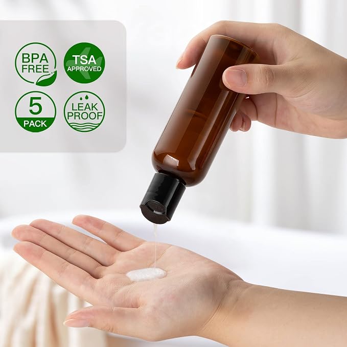 Travel Bottles for Toiletries 3.4 oz - Image 2