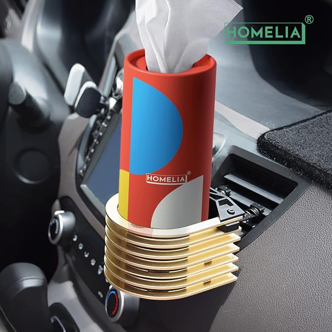 Car Tissue Holder with Facial Tissues Bulk - Image 8