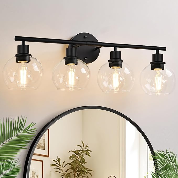 4-Light Bathroom Light Fixtures, Vanity Lights by Indoibrightenyourbathroom