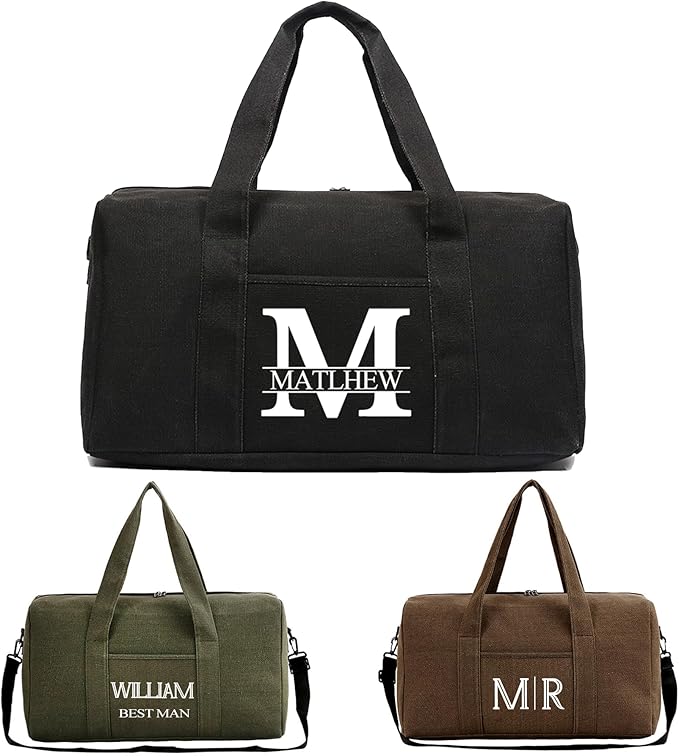 Flycalf Personalized Duffel Bag Travel by Flycalf