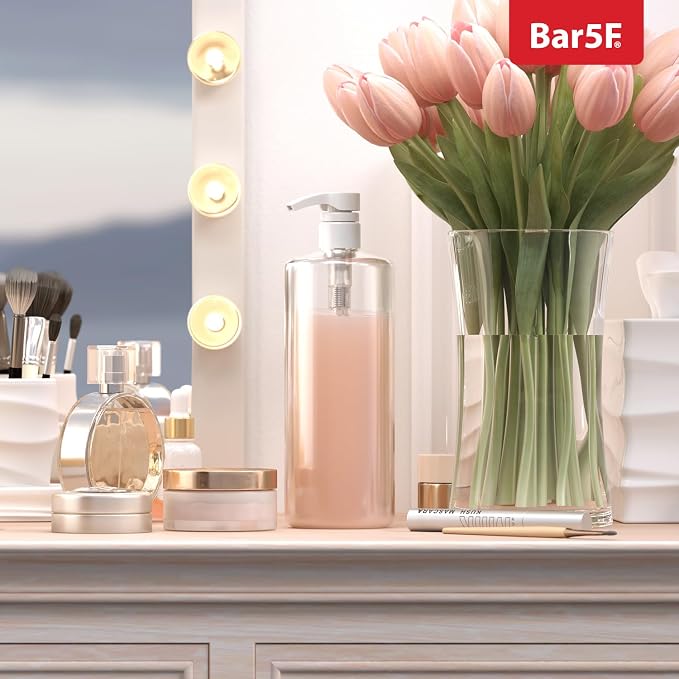 Bar5F 1-Liter Pumps for Shampoo and Conditioner Bottles for 33.8-Ounce - Image 8