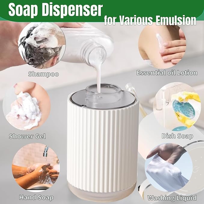 Automatic Soap Dispenser, Touchless Foaming Soap Dispenser Bathroom, Upgrade - Image 4