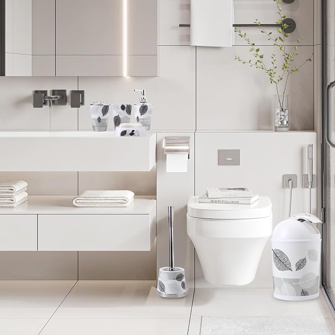 8 Piece Grey Bathroom Sets - Image 5