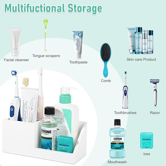 Diatomite Toothbrush Holders for Bathrooms, Quick Dry Electric Tooth Brush and - Image 6