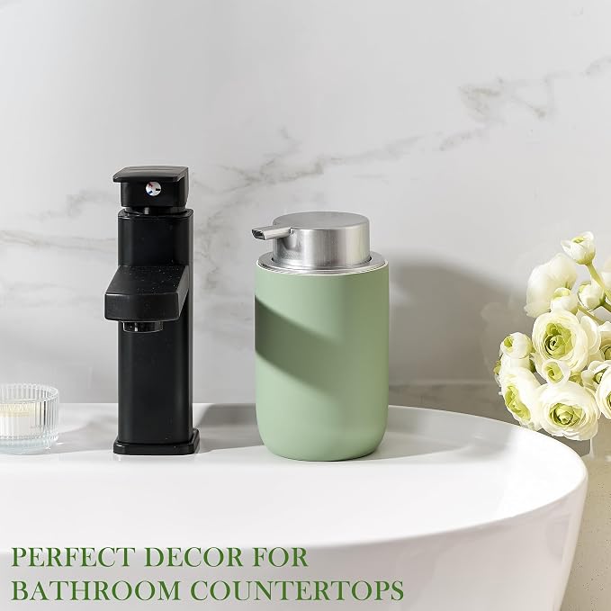 Foaming Soap Dispenser, 12oz Foam Dispenser Ceramic, Foaming Hand Soap - Image 6
