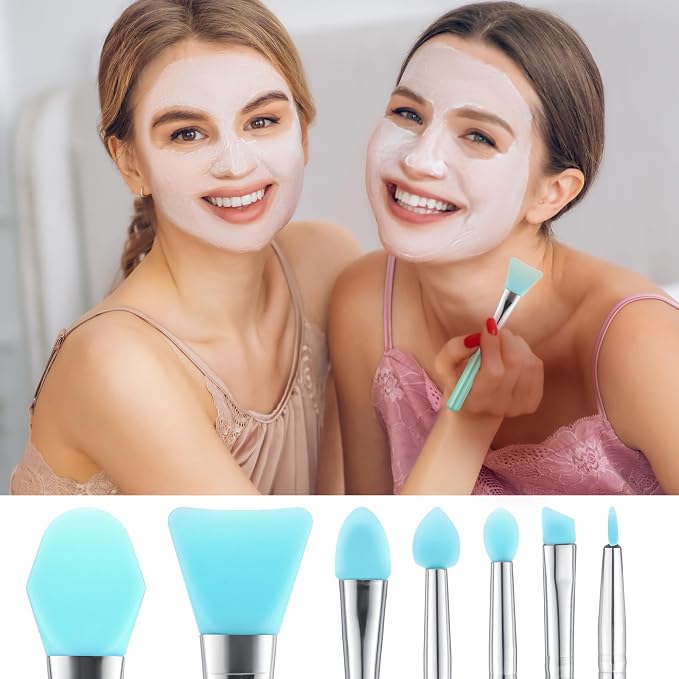 7PCS Silicone Brush Applicator Kit, Resin Brush Applicator UV Resin Brushes - Image 6