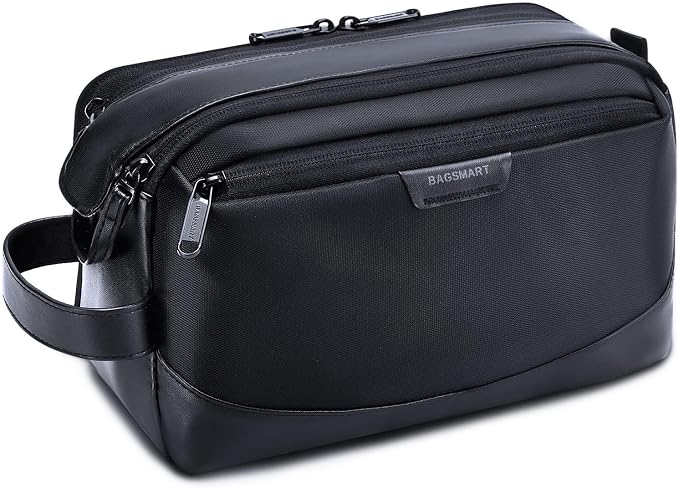 BAGSMART Toiletry Bag for Men, Large Travel Toiletry Organizer, Dopp Kit by BAGSMART
