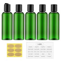 Travel Bottles for Toiletries 3.4 oz by HOME