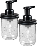 SheeChung Mason Jar Foaming Soap Dispenser, Glass Foaming Hand Soap Dispensers by SheeChung