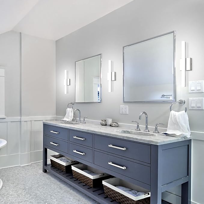 Combuh LED Bathroom Vanity Light Bar 16 Inch 9W IP44 Over Mirror Lighting - Image 2