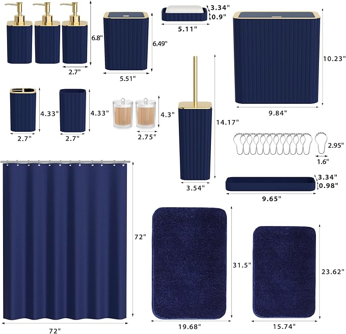 Bathroom Accessory Set - Image 3