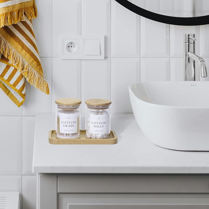 Qtip Holder with Vanity Tray - Image 3