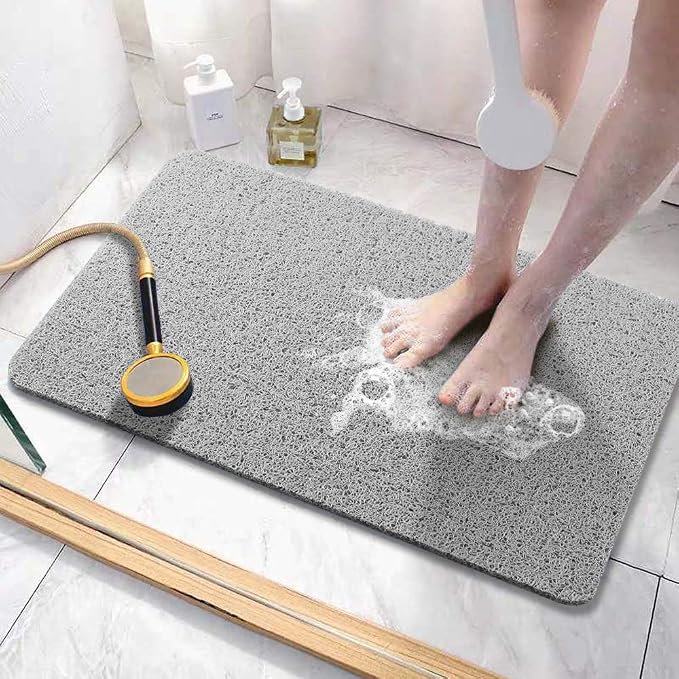 Asvin Soft Textured Bath, Tub Mat, 47x16 Inch, Phthalate Free, Non Slip Comfort by Unknown