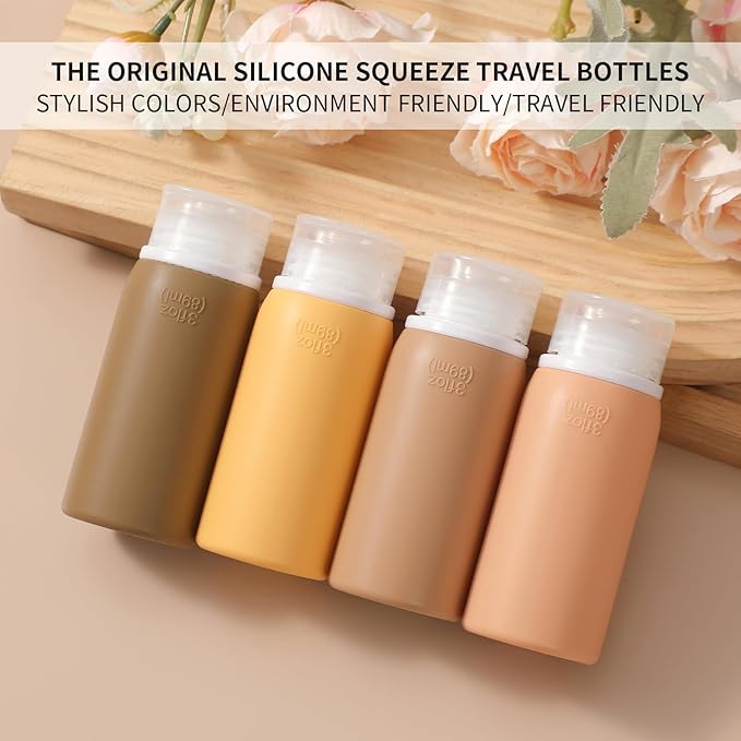 Muslish 21 Pack Travel Bottles for Toiletries, Leak-Proof TSA Compliant - Image 2