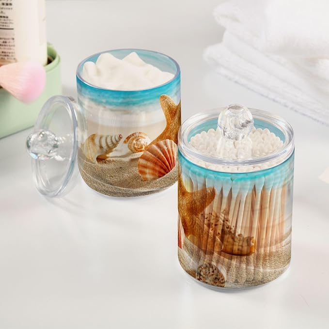 ALAZA 2 Pack Qtip Holder Dispenser - Image 2