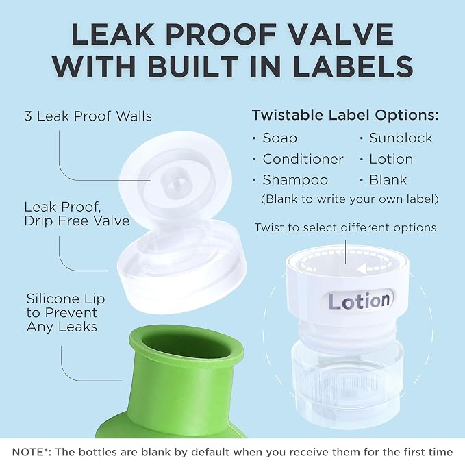 Dot&Dot Leak Proof Travel Bottles - Image 5