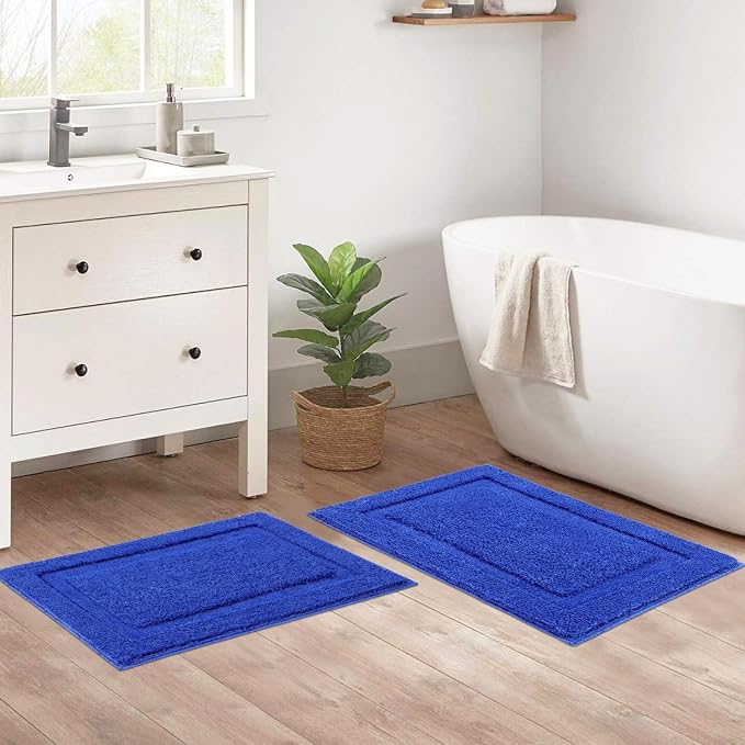SHACOS Super Soft Bathroom Rugs Set of 2 Pieces 20x32 inch Microfiber Bath Mat - Image 7