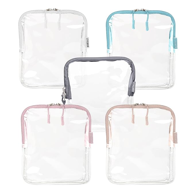 BORSALI TSA Approved Toiletry Bag by Borsali