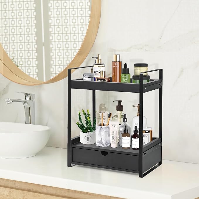 2-Tier Bathroom Organizer Countertop - Image 4
