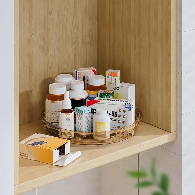 LAMU 4 Pack Lazy Susan Organizer, Lazy Susan Turntable - Image 4