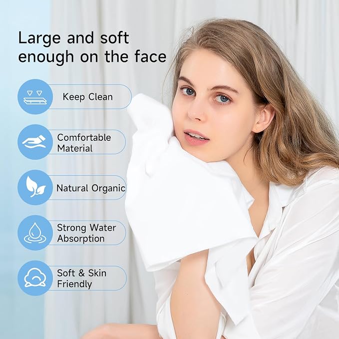 11.8in x 21.3 in Compressed Towels Thicker Style Magic Disposable Face - Image 6