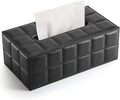 KINGFOM Rectangular Tissue Box Cover, Imitation Suede PU Leather Tissue Box by KingfomLeatherHomeOfficeDecor