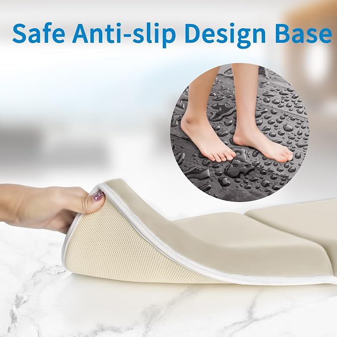 JJGoo Bath Kneeler with Elbow Rest Pad Set, 1.5 inch Kneeling Pad Mat - Image 5