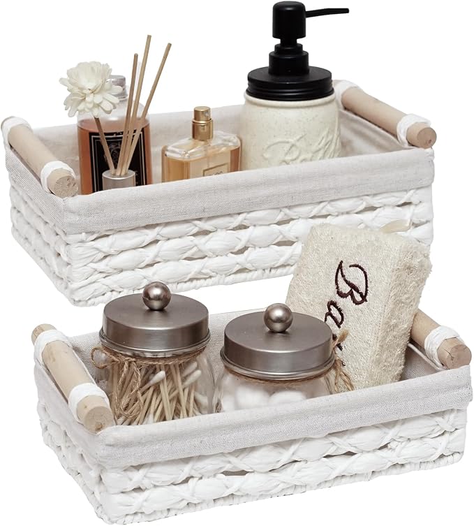 Storage Basket Wicker Baskets for Organizing by Unknown