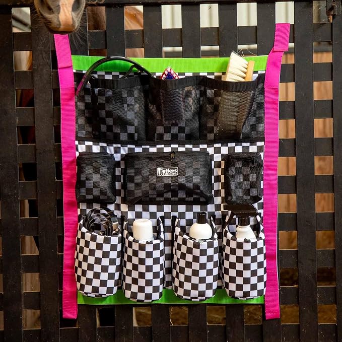 Jeffers Expression Trailer Door Caddy, Skater Cowgirl – Equestrian Tack by Jeffers